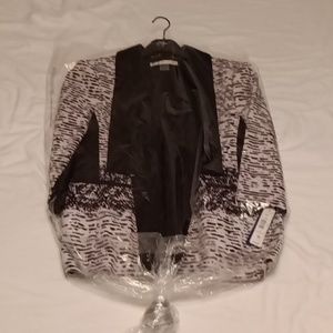 Peter Nygard black/white party style jacket